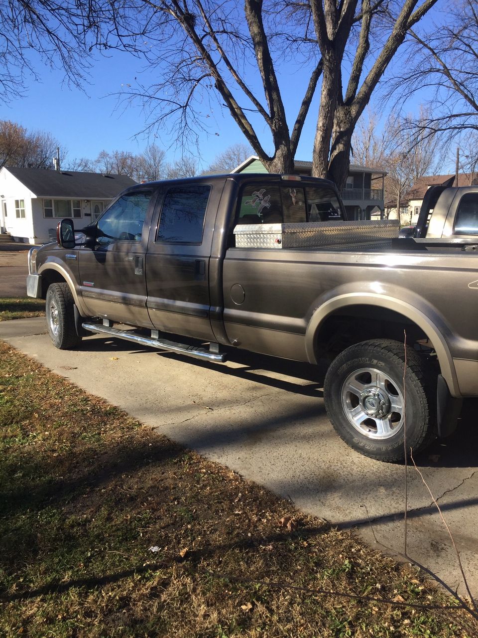 2007 Ford F-350 Super Duty Lariat | Sioux Falls, SD, Dark Green Satin Clearcoat Metallic/Silver Clearcoat Metallic (Green), 4 Wheel