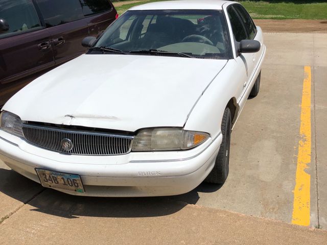 1997 Buick Skylark Custom, White (White), Front Wheel