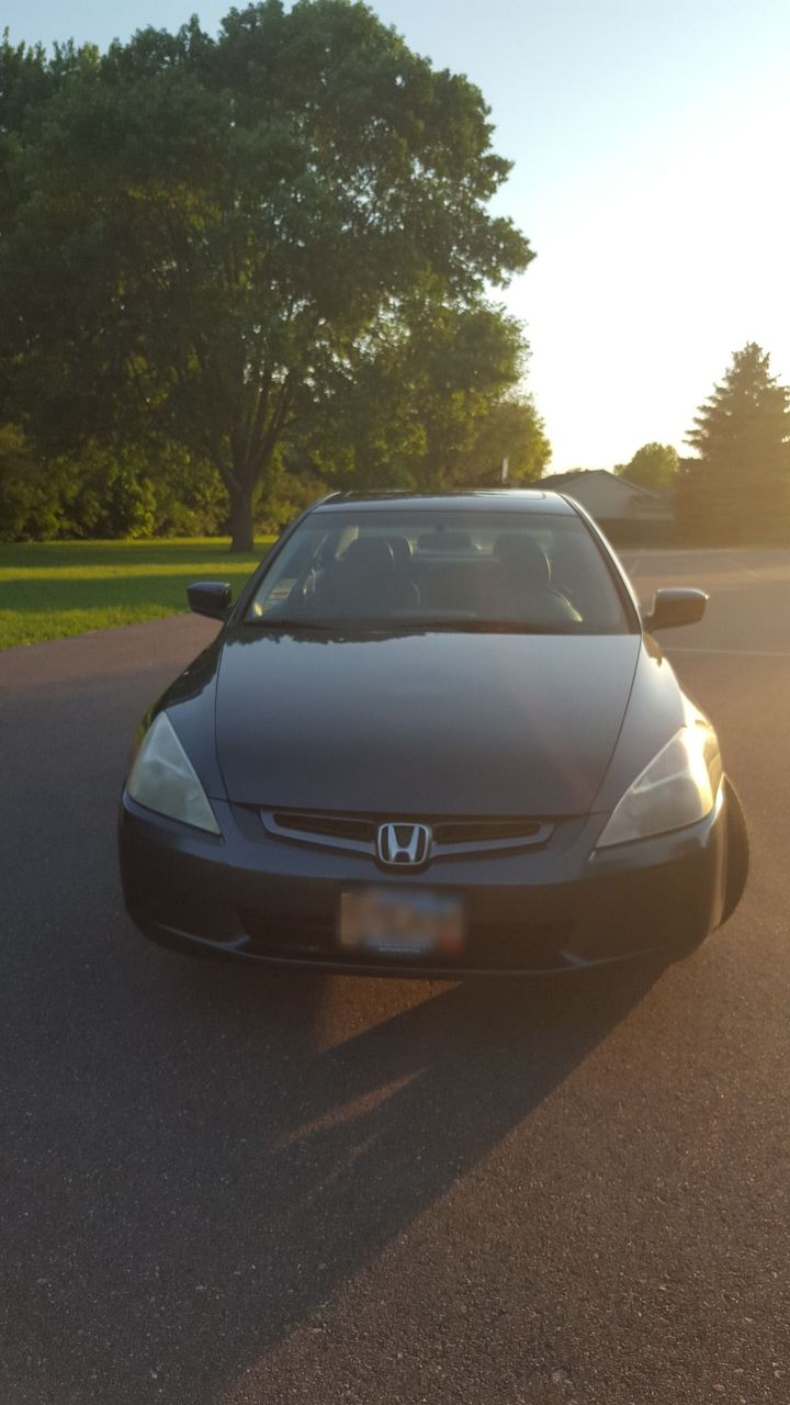 2003 Honda Accord EX w/Leather | Sioux Falls, SD, Graphite Pearl (Gray), Front Wheel