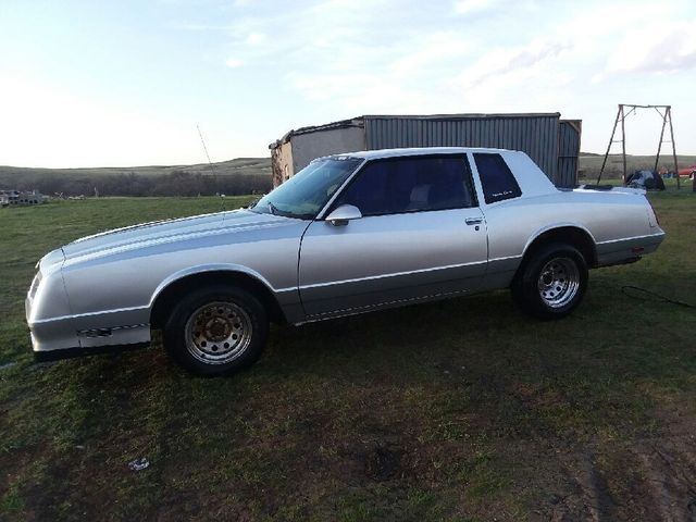 1987 Chevrolet Monte Carlo SS, Gray, Rear Wheel