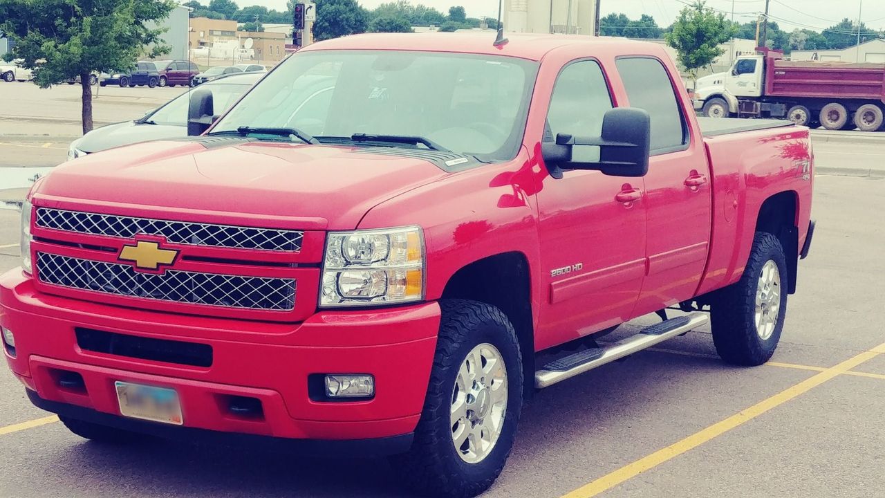 2012 Chevrolet C/K 2500 Series Ltz | Sioux Falls, SD, Red & Orange, 4x4