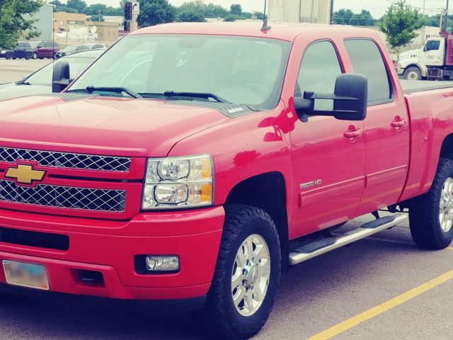 2012 Chevrolet C/K 2500 Series Ltz, Red & Orange, 4x4