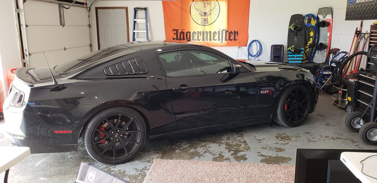 2014 Ford Mustang GT | Sioux Falls, SD, Black (Black), Rear Wheel