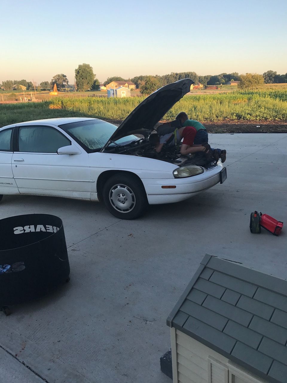 1997 Chevrolet Monte Carlo LS | Centerville, SD, Bright White (White), Front Wheel