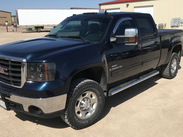 2008 GMC Sierra 2500HD SLT, Deep Blue Metallic (Blue), 4x4