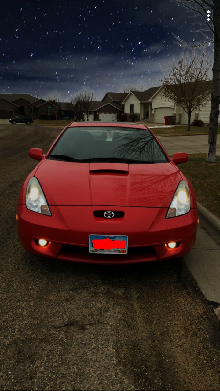 2002 Toyota Celica GT-S | Sioux Falls, SD, Absolutely Red (Red & Orange), Front Wheel