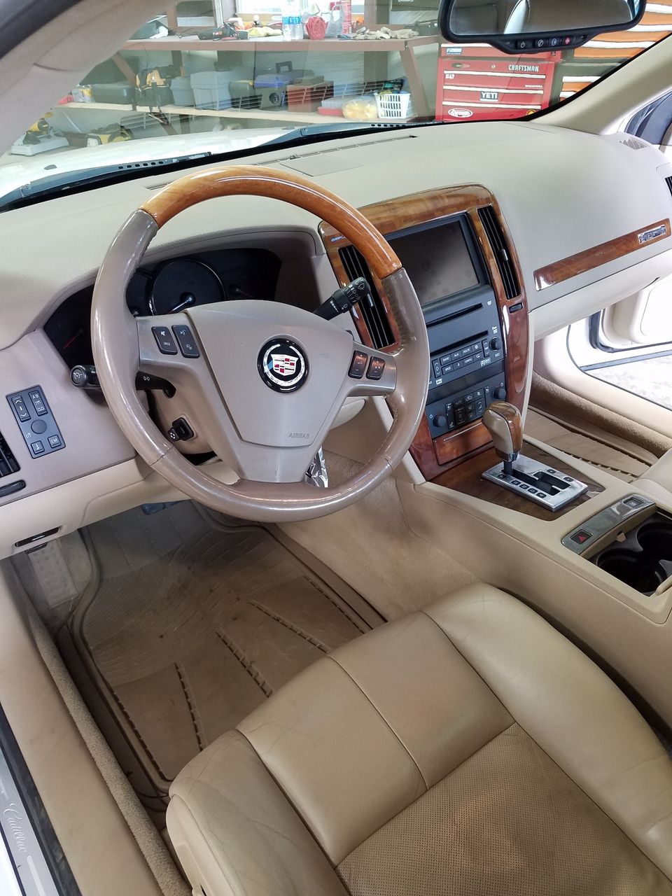 2005 Cadillac STS Base | Sioux Falls, SD, Sand Storm (Brown & Beige), Rear Wheel