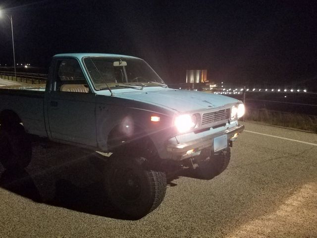 1973 Toyota Pickup, Light Blue