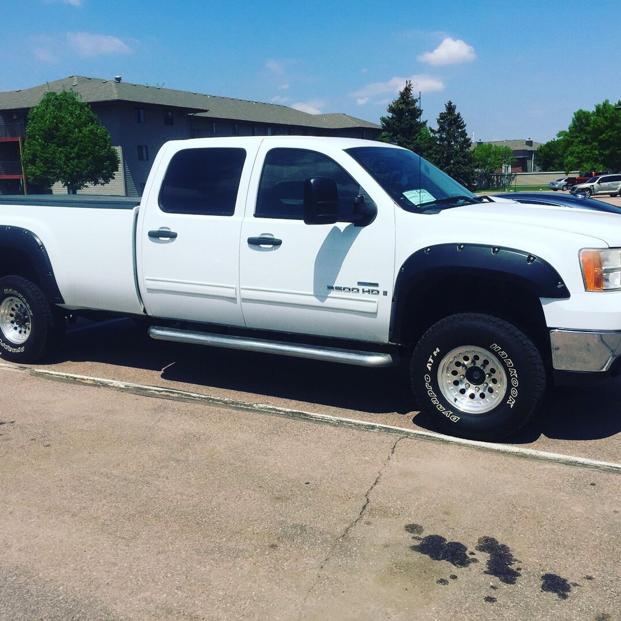 2007 GMC Sierra 3500HD SLE1 | Sioux Falls, SD, Summit White (White), 4x4