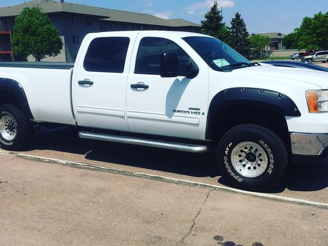 2007 GMC Sierra 3500HD SLE1, Summit White (White), 4x4