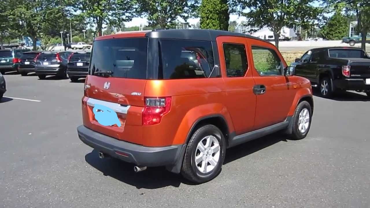 2010 Honda Element EX | Sioux Falls, SD, Citrus Fire Metallic (Red & Orange)