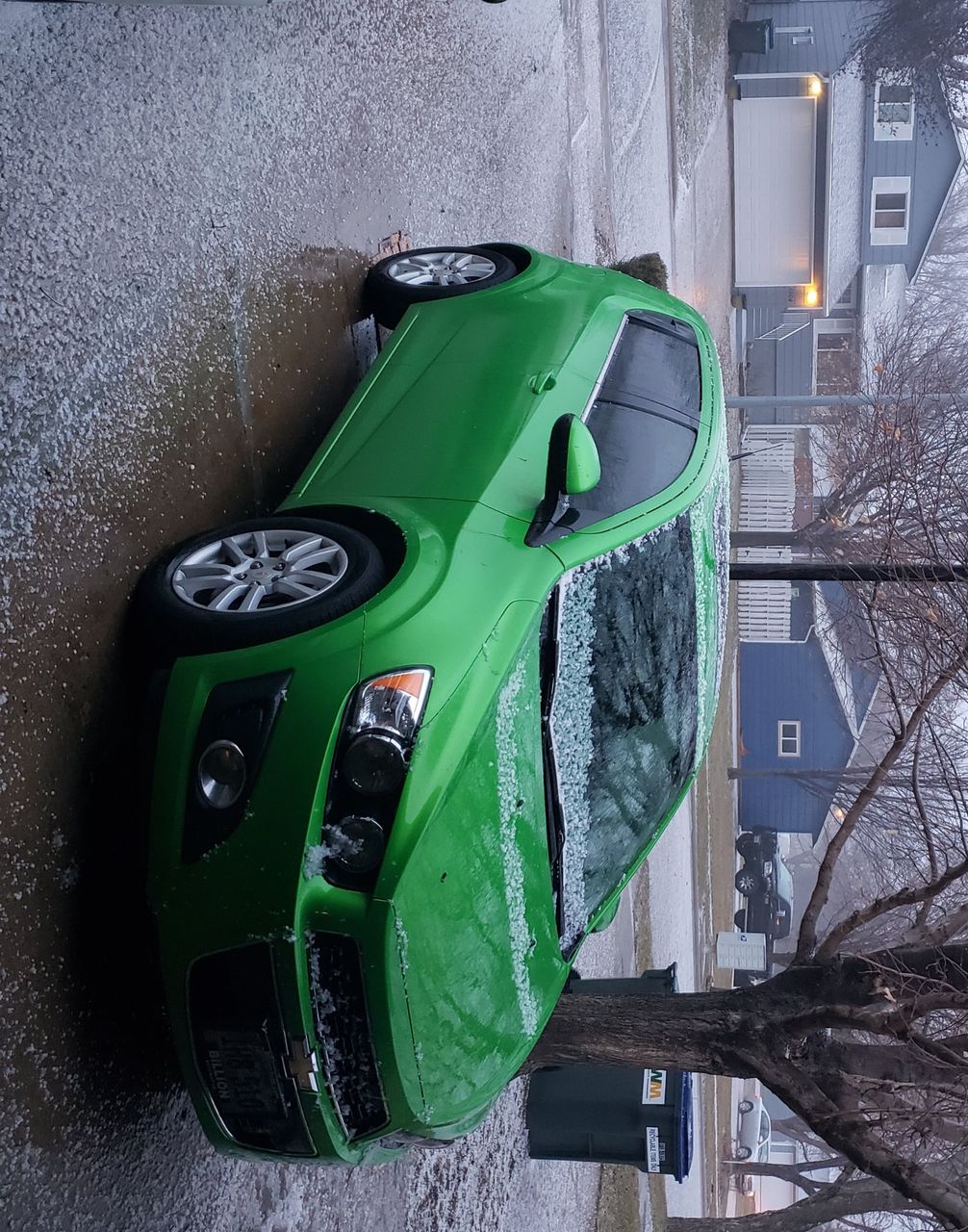 2014 Chevrolet Sonic LT Auto | Sioux Falls, SD, Dragon Green Metallic (Green), Front Wheel