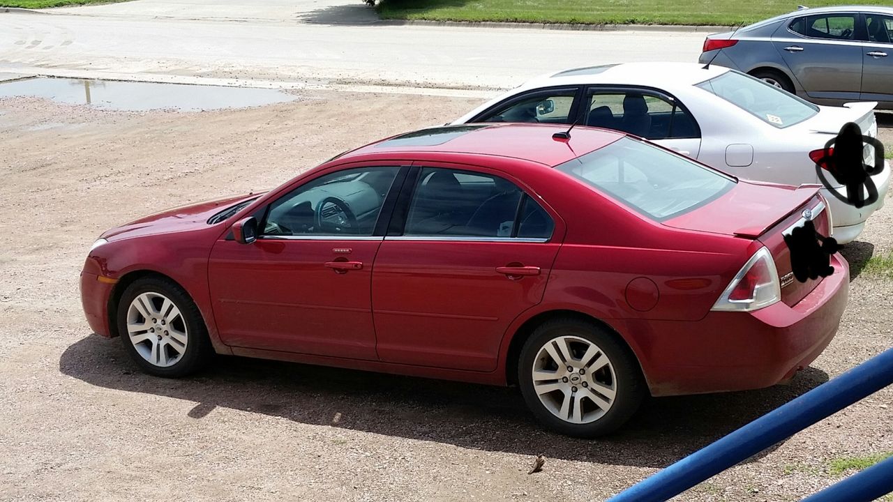 2008 Ford Fusion V6 SEL | Brandon, SD, Redfire Clearcoat Metallic (Red & Orange), Front Wheel