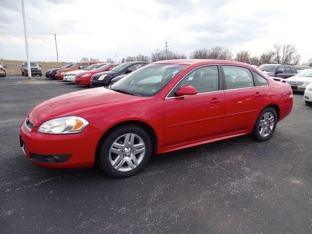 2010 Chevrolet Impala, Victory Red (Red & Orange), Front Wheel