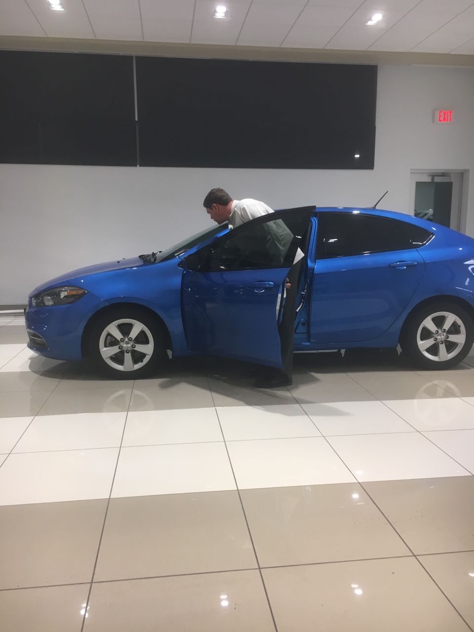 2016 Dodge Dart SXT | Rapid City, SD, True Blue Pearl Coat (Blue), Front Wheel