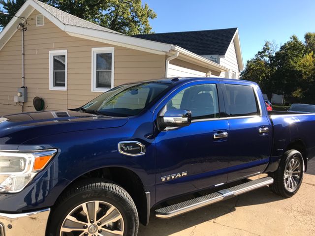 2017 Nissan Titan, Deep Blue Pearl (Blue), 4x4