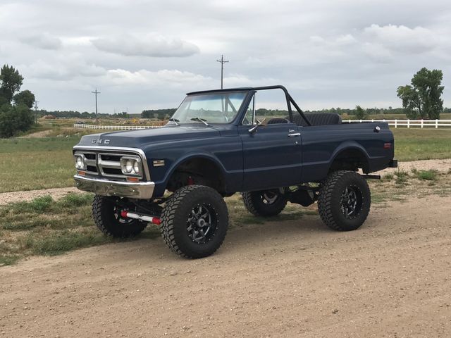 1972 GMC Jimmy, Blue, 4x4