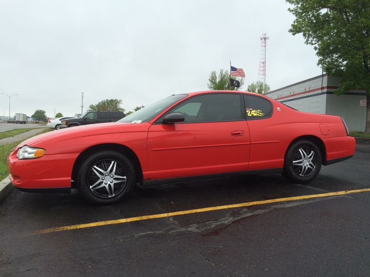 2000 Chevrolet Monte Carlo LS | Sioux Falls, SD, Torch Red (Red & Orange), Front Wheel