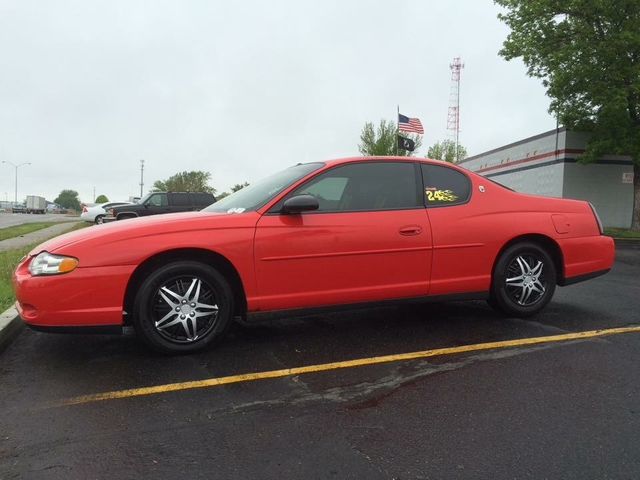 2000 Chevrolet Monte Carlo LS, Torch Red (Red & Orange), Front Wheel