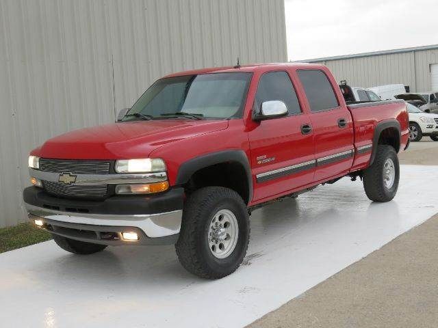 2002 Chevrolet C/K 2500 Series, Red & Orange