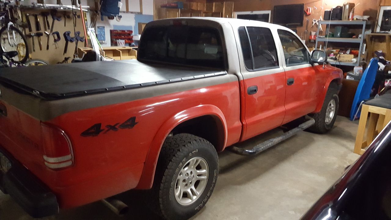 2003 Dodge Dakota SLT | Tea, SD, Flame Red Clearcoat (Red & Orange), 4 Wheel