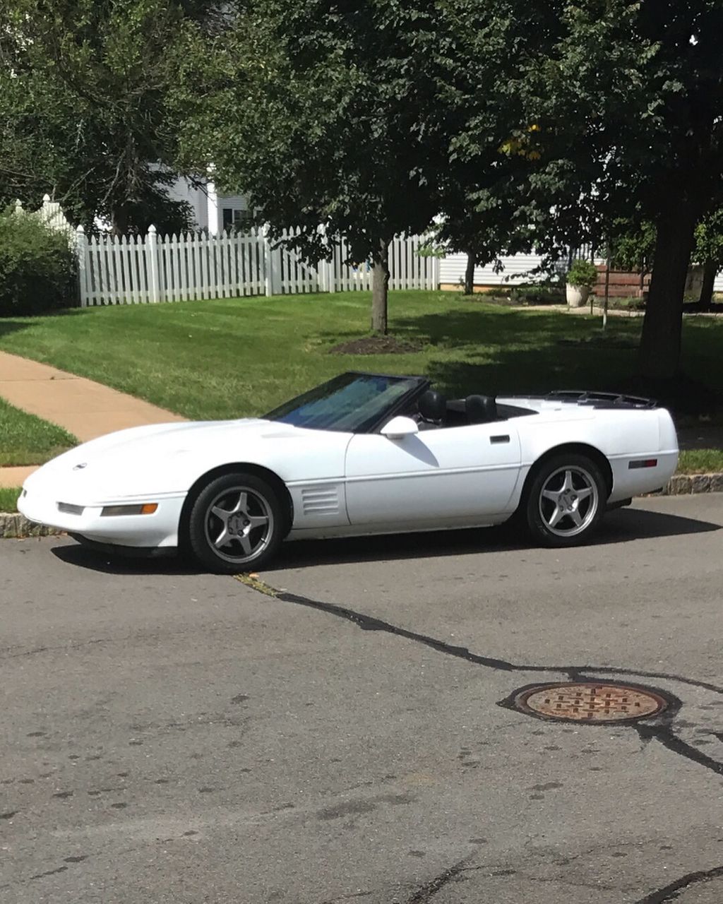 1991 Chevrolet Corvette Base | Plainsboro, NJ, White, Rear Wheel