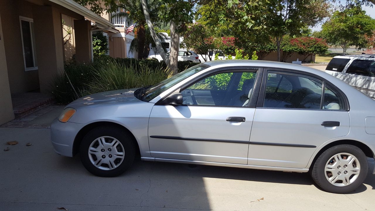 2001 Honda Civic | Irvine, CA, Satin Silver (Silver), Front Wheel