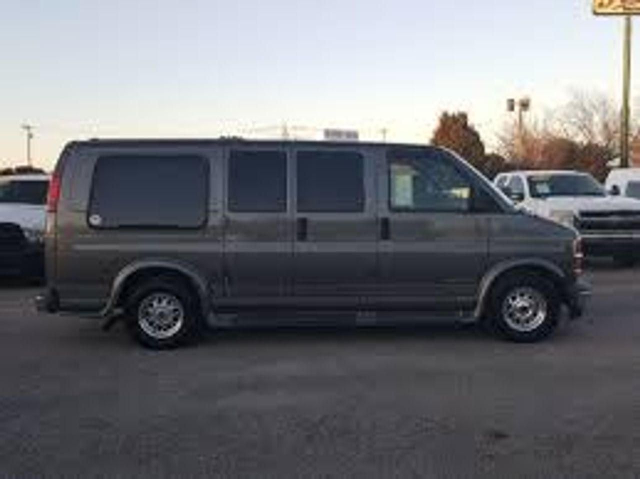 1999 Chevrolet Express Passenger | Yankton, SD, Dark Copper Metallic (Brown & Beige), Rear Wheel