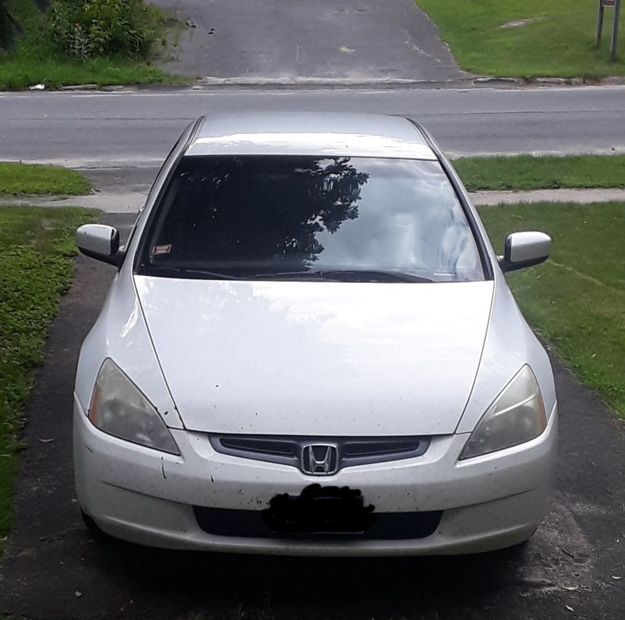 2005 Honda Accord LX | Keeseville, NY, Taffeta White (White), Front Wheel