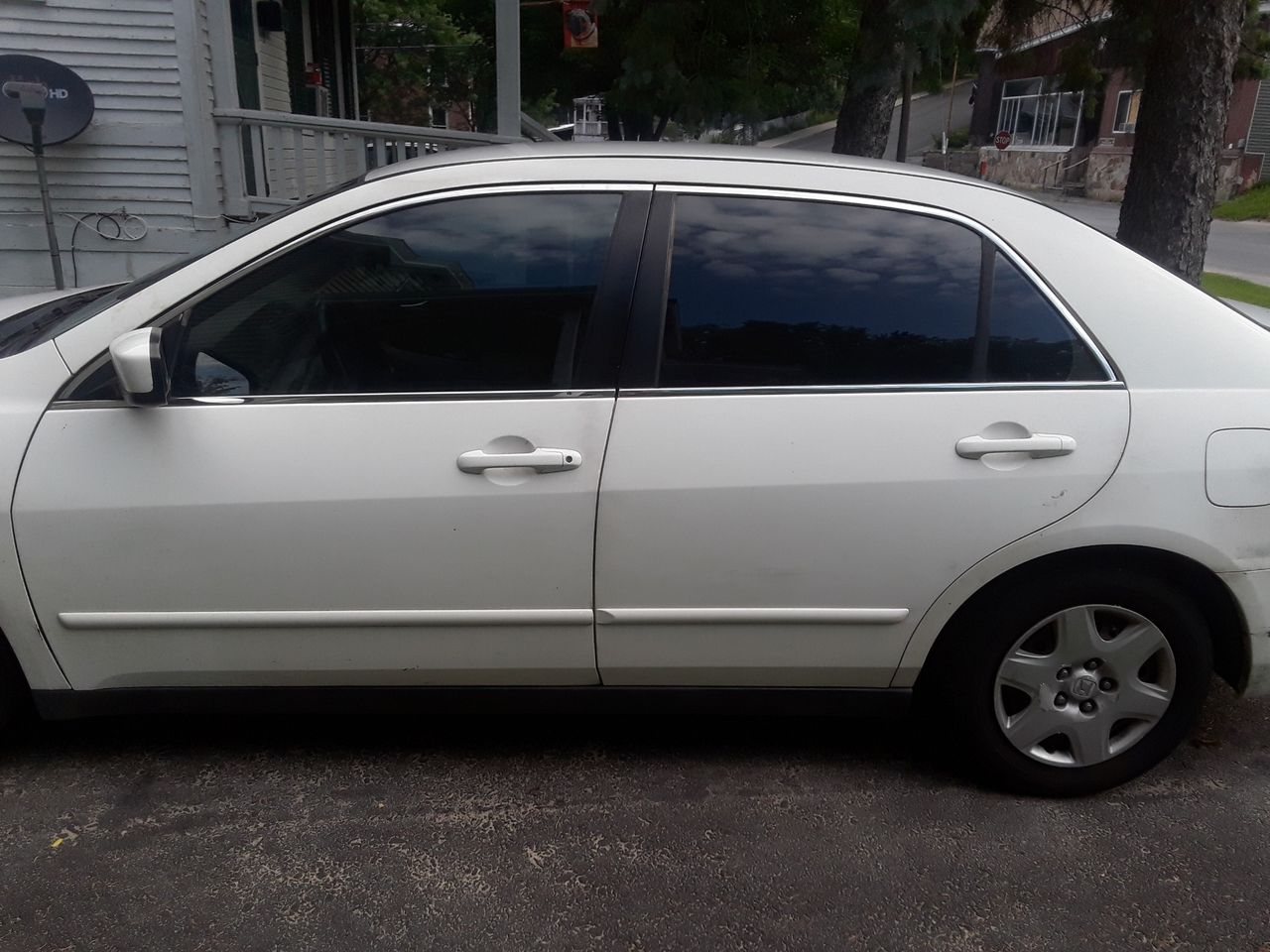 2005 Honda Accord LX | Keeseville, NY, Taffeta White (White), Front Wheel