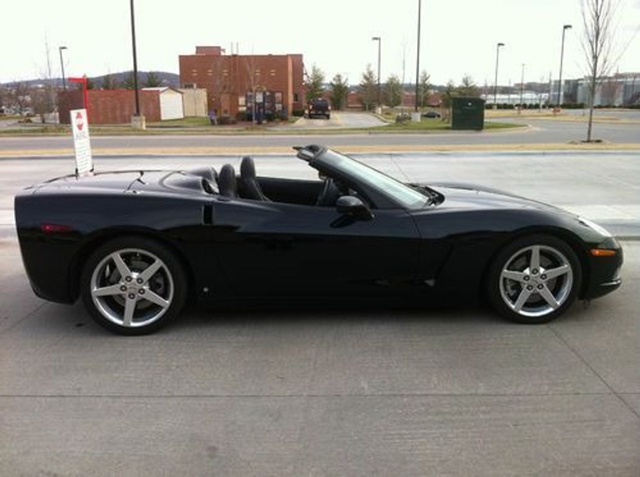 2006 Chevrolet Corvette Base | Sioux Falls, SD, Black (Black), Rear Wheel