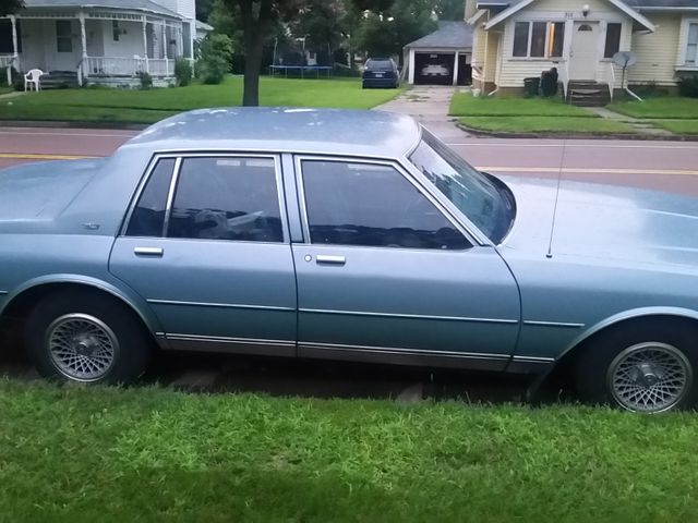 1984 Buick LeSabre Limited, Light Blue, Front Wheel
