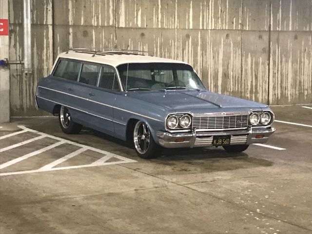 1964 Chevrolet Impala, Light Blue