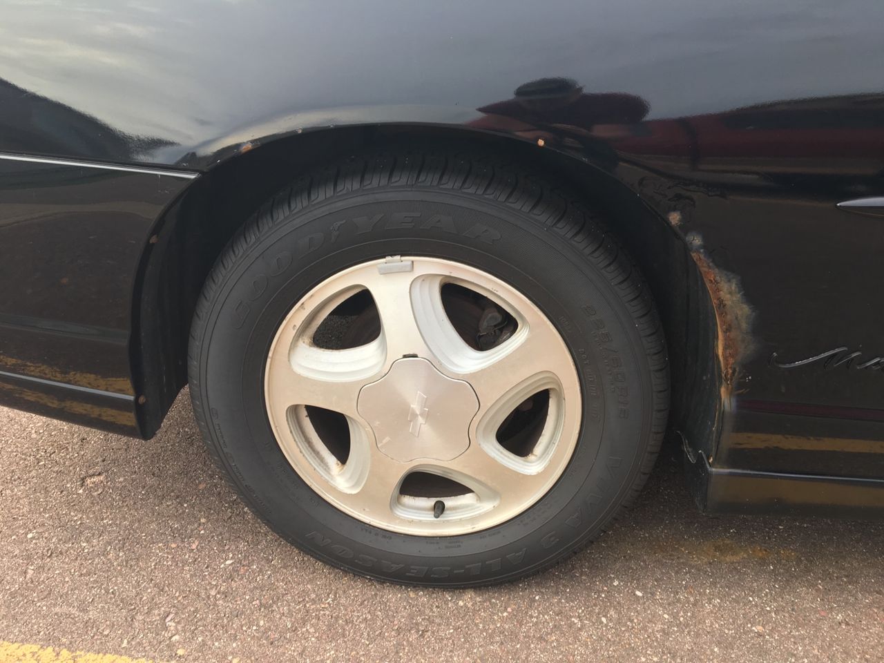 2003 Chevrolet Monte Carlo SS | Sioux Falls, SD, Black/Black (Black), Front Wheel