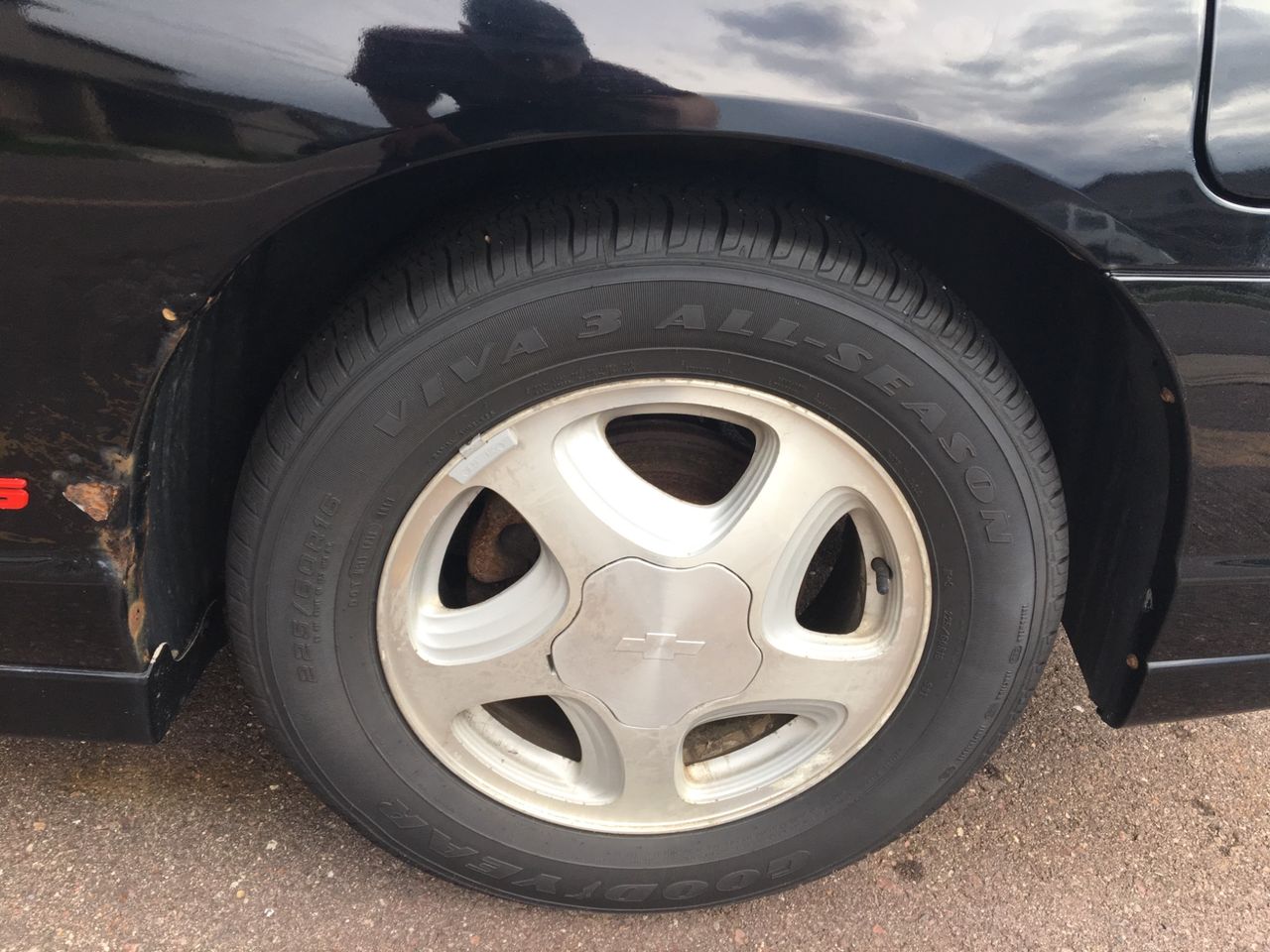 2003 Chevrolet Monte Carlo SS | Sioux Falls, SD, Black/Black (Black), Front Wheel