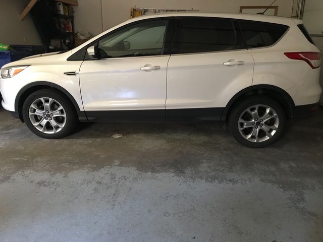 2013 Ford Escape SEL, White Platinum Metallic Tri-Coat (White), All Wheel