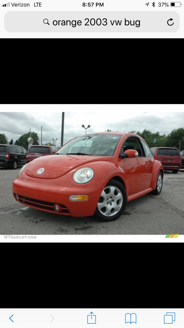 2003 Volkswagen Beetle | Sioux Falls, SD, Orange