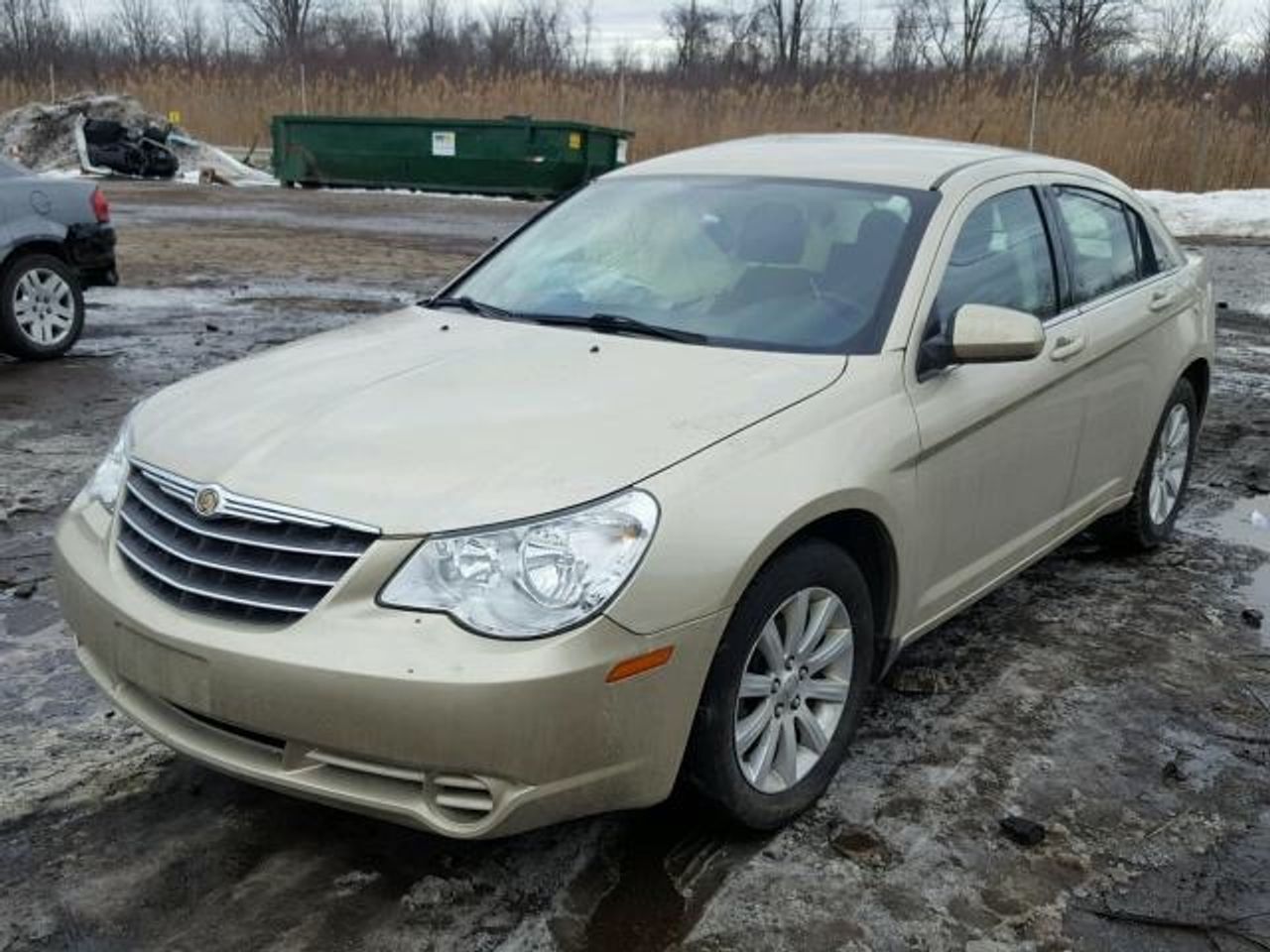 2010 Chrysler Sebring Limited | Sioux Falls, SD, White Gold Clear Coat (Gold & Cream), Front Wheel