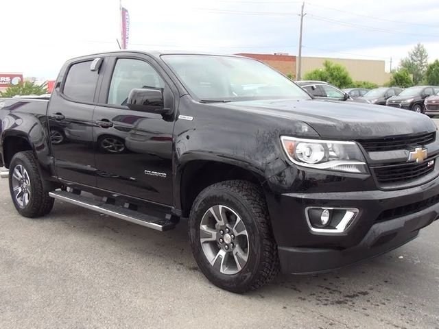 2017 Chevrolet Colorado Z71, Black (Black), 4x4