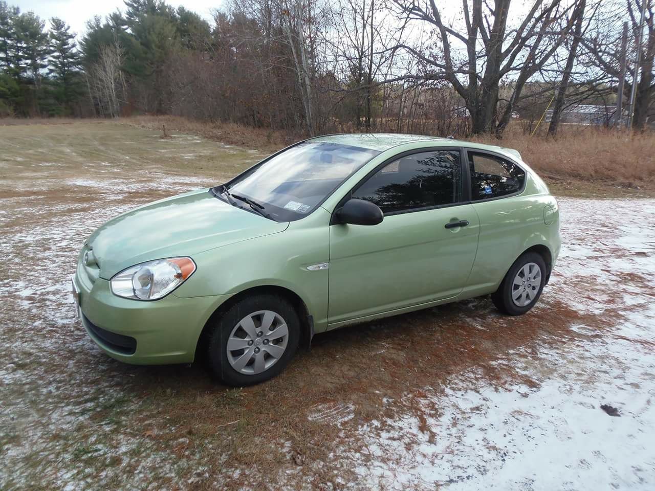 2008 Hyundai Accent | Mooers Forks, NY, Apple Green (Green), Front Wheel