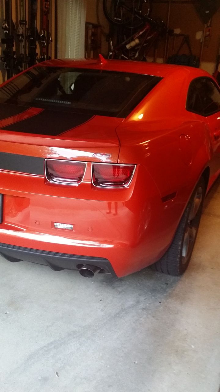 2013 Chevrolet Camaro | Englewood, OH, Inferno Orange Metallic (Red & Orange), Rear Wheel
