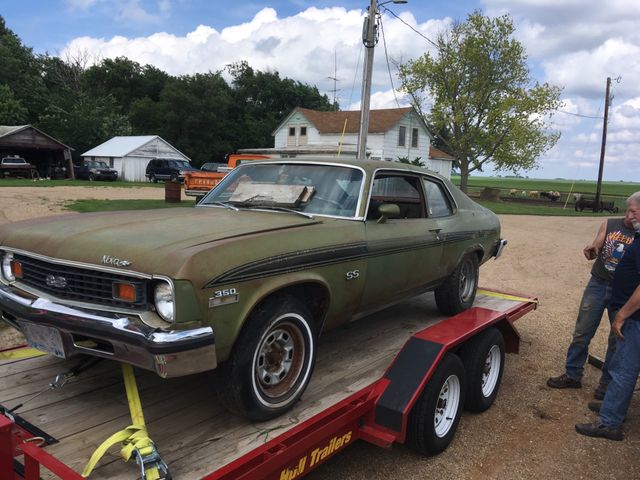 1973 Chevrolet Nova SS, Green