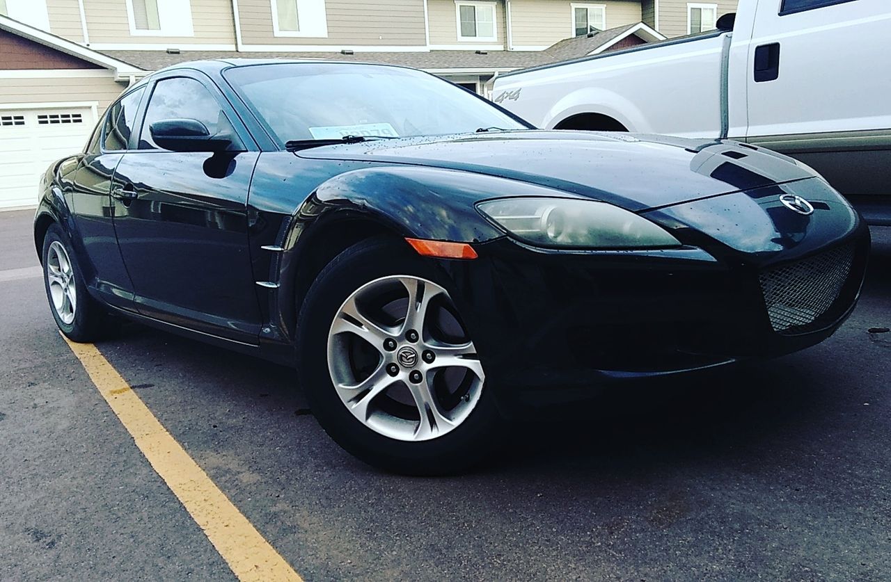 2007 Mazda RX-8 Touring | Sioux Falls, SD, Brilliant Black Clearcoat (Black), Rear Wheel