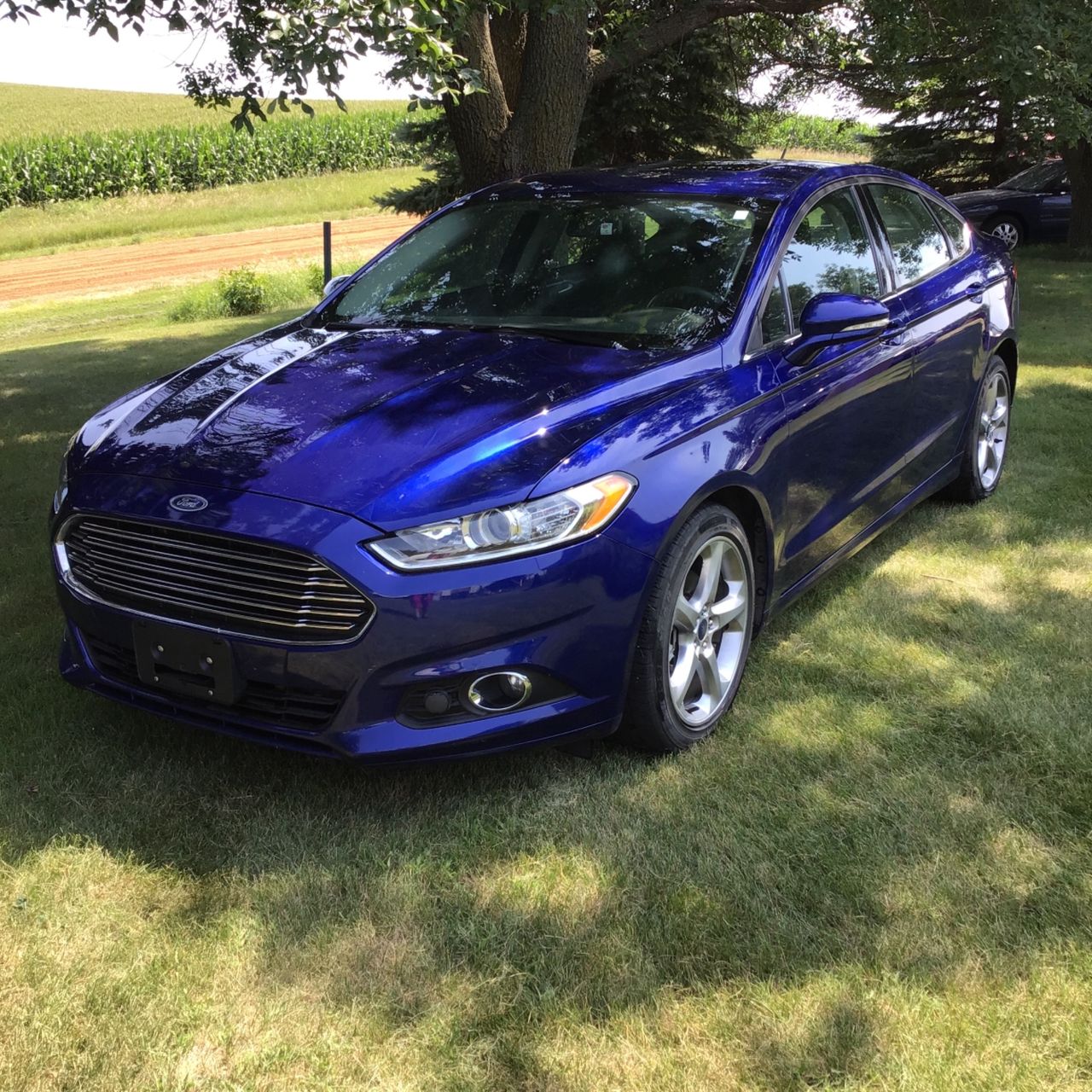 2014 Ford Fusion SE | Hot Springs National Park, AR, Deep Impact Blue Metallic (Blue), Front Wheel