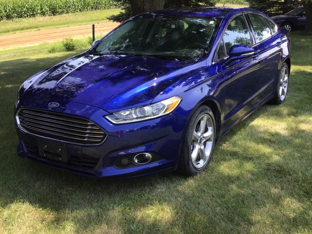 2014 Ford Fusion SE, Deep Impact Blue Metallic (Blue), Front Wheel