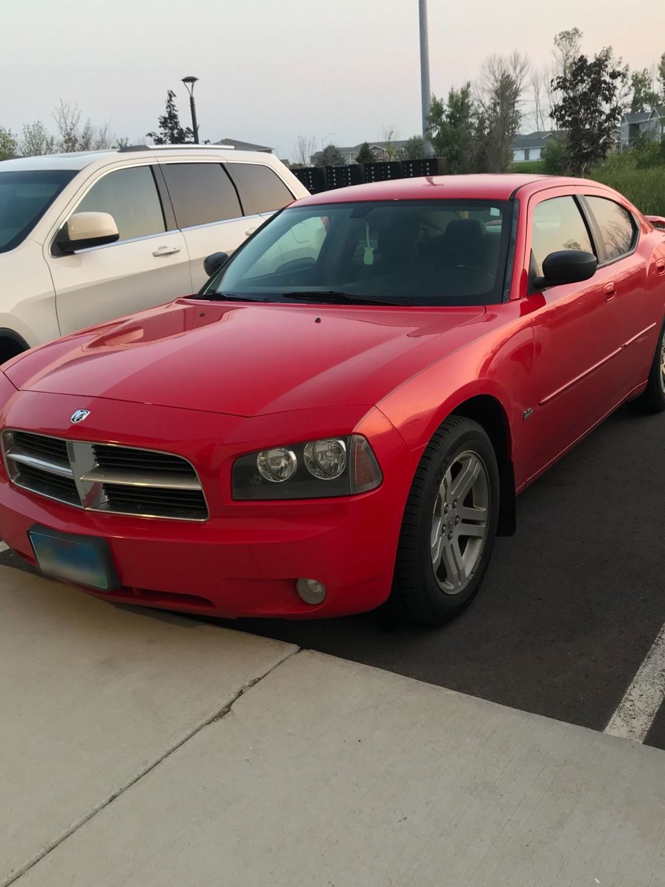 2007 Dodge Charger Base | Sioux Falls, SD, Torred (Red & Orange), Rear Wheel