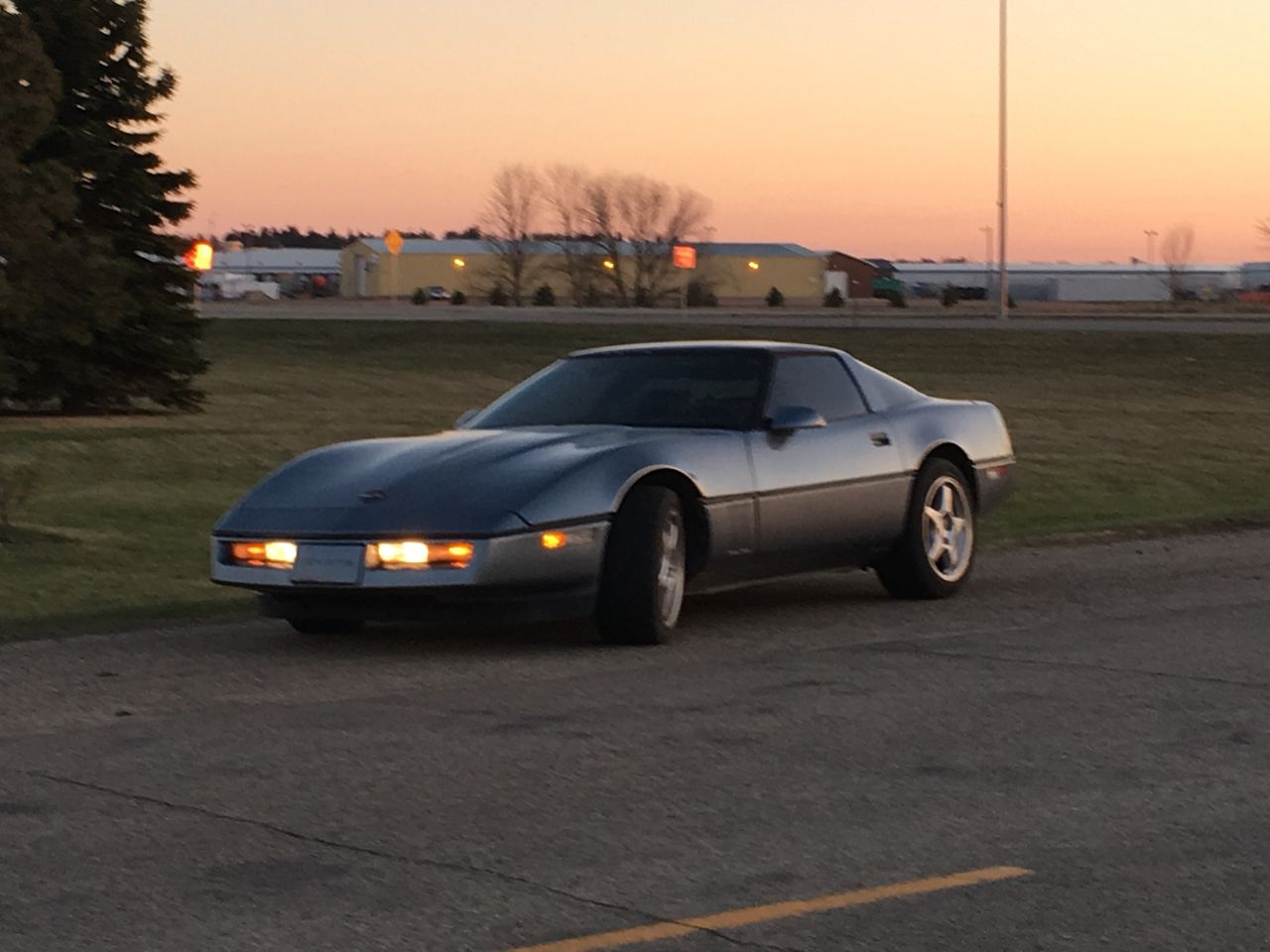 1990 Chevrolet Corvette Base | Sioux Falls, SD, Blue, Rear Wheel