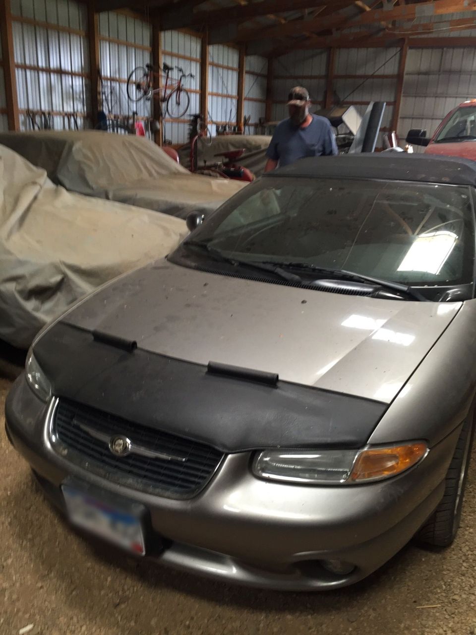1999 Chrysler Sebring LX | Sioux Falls, SD, Silver Mist Clearcoat (Silver), Front Wheel