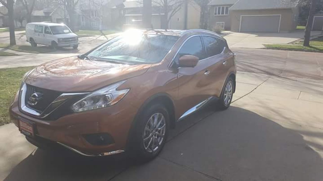 2017 Nissan Murano SL | Sioux Falls, SD, Pacific Sunset (Red & Orange), All Wheel