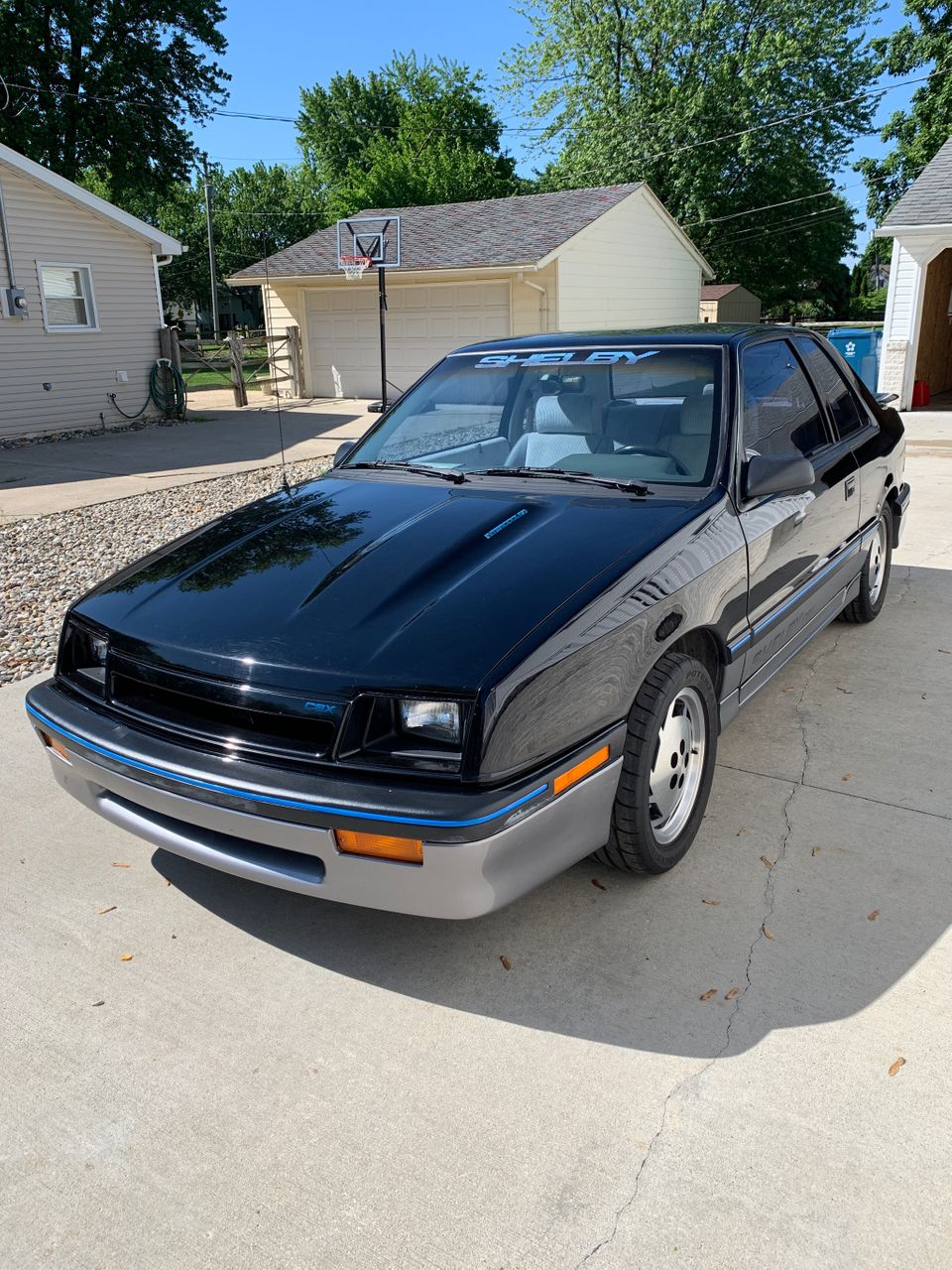 1987 Dodge Shadow Base | Toledo, OH, Black, Front Wheel